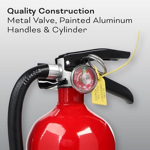 Image of ABC Powder Type 2KG Fire Extinguisher for Home | Fire Safety for All Types of Fire for Home, Office & Car Safety (2kg)