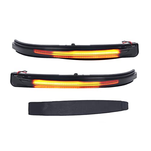 Clignotants dynamiques à défilement LED et lentille fumée pour 3008