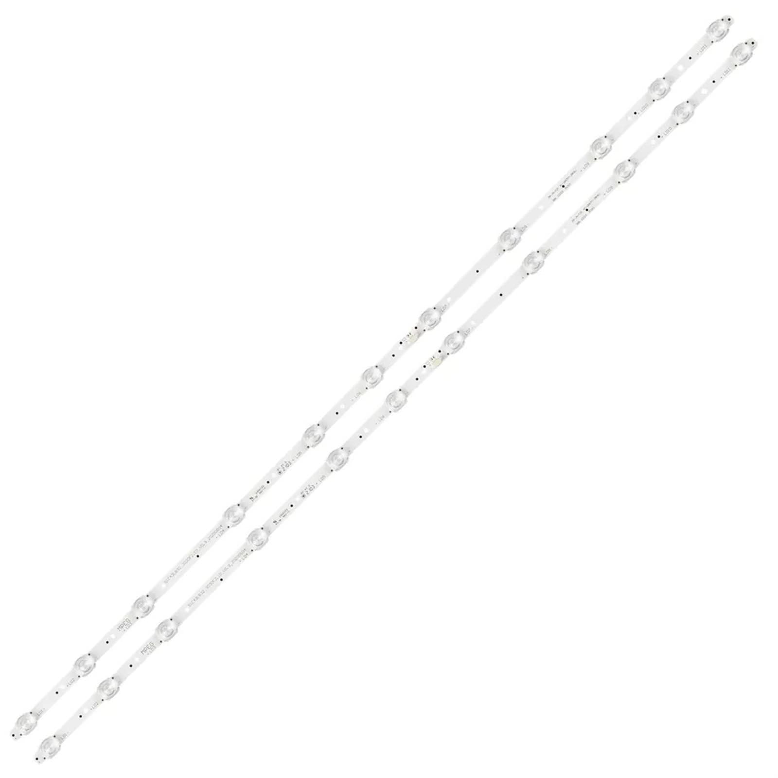 GIC43LB32-3030F2.1D-v0.9 4C-LB4311-ZM06J 43HR330M11A1 LED TV Retroilluminazione TV Strip Light Compatibile for 43A260 43A460 43V2 43F6F 43L2F 43D6(Color:5 Set-10 PCS)