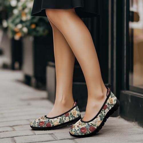 Walking Shoes Women Breathe Mesh Slip On Sneakers Women Comfortable Lightweight4