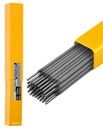 Saker Welding Rods 2.5mm Mild Steel Electrodes,Carbon Steel Stick Welding Rods, E6013 General Purpose (50 Rods)