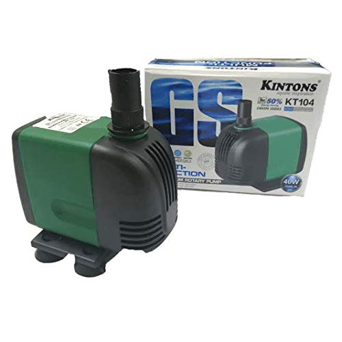 See full amazon price history chart for Kintons KT Series ECO 50% Energy Saving Green Series Multifunction Aquarium Submersible Rotary Pump For Freshwater & Marine Aquarium (KT104 (40w-2500L/H - H.MAX - 2.5M)) Kintons KT Series ECO 50% Energy Saving Green Series Multifunction Aquarium Submersible Rotary Pump For Freshwater & Marine Aquarium (KT104 (40w-2500L/H - H.MAX - 2.5M)) (B08MB756H7) Amazon Price History, Amazon Price Tracker