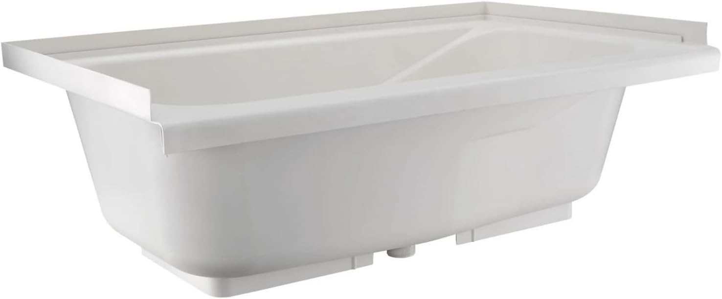 RP-TUB-4022-W RV Tub Replacement 40" x 24" – White, Durable Bathtub