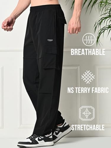 Image of FITINC All Weather 6 Pocket Cargo Pants for Men