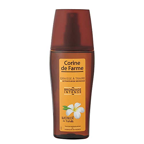 CORINE DE FARME Graisse a traire avec accélérateur de bronzage Monoi de Tahiti - 150 ml