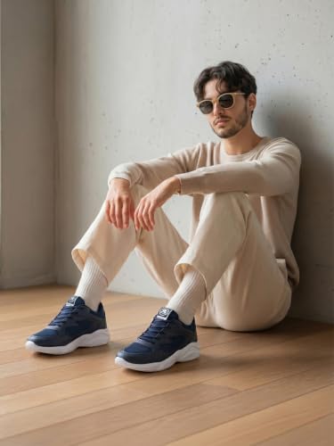 Image of OFF LIMITS Roger Sneakers for Men | Breathable Mesh /Synthetic Construction with Memory Foam Insock and EVA Sole for Easy Movement, College Wear, Travel & Casual Plans