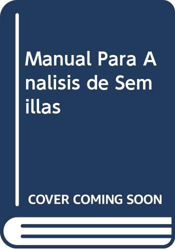 Manual Para Analisis De Semillas