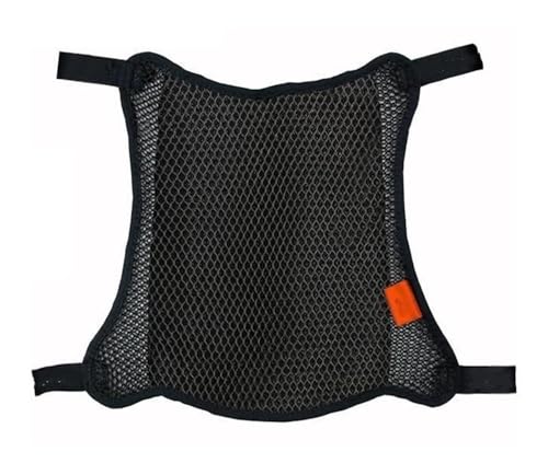 Coussin de siège moto avec housse de protection solaire d'air respirant