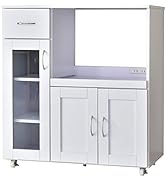 Amazon.co.jp: DORIS ドリス キッチンラック レンジ台 収納 幅60