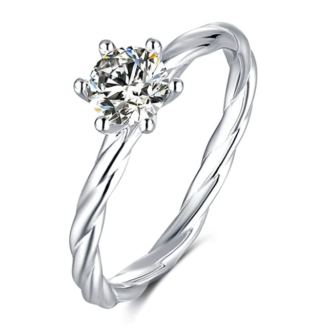 Alliance moissanite couleur D bague élégante pour mariée au quotidien