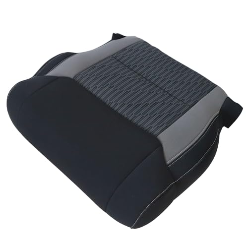 GXARTS Driver Side Bottom Cloth Seat Cover Replacement Fit for Toyota Tundra 2014 2015 2016 2017 2018 2019 2020 Black & Graphite Gray #FC20 by GXARTS - Used condition - Image 2