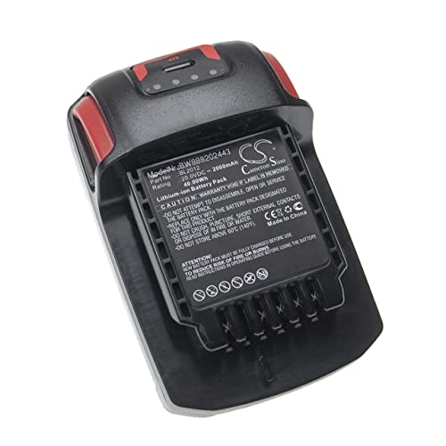 vhbw Akku kompatibel mit Ingersoll Rand IRTW7150, IRTR3150-K2, IRR3150-K2, IRC-W7150-K2, IRTW7150-K1 Werkzeug (2000 mAh, Li-Ion, 20 V)