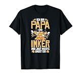 Herren Imker Ich Bin Papa Imker Bienen Lustiges Imkerei T-Shirt