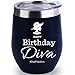 Wine Tumbler - Set of 2 - Stainless Steel Double Walled Vacuum Insulated Stemless Wine Glass Cup Travel Tumbler With Lid -12 Ounce