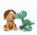 lili-nice Peluches Pixar Movie The Good Dinosaur Peluches Peluches 22Cm Arlo & Spot Muñeca De Peluche Animales Blandos Juguete para Niños Regalos para Niños 2Pcs / Lot
