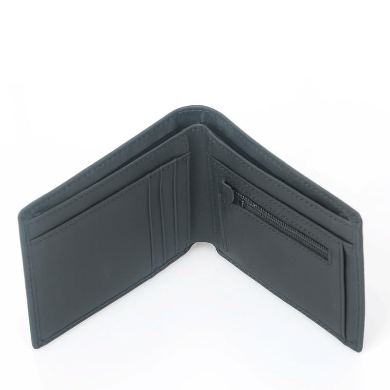 Wallet Zipper Multi-slot Top Layer Cowhide Short Money Clip Wallet Card Bag2