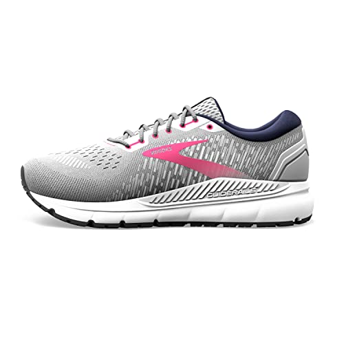 Brooks Brooks Women's Addiction GTS 15 Supportive Running Shoe - Oyster/Peacoat/Lilac Rose - 8.5 Medium