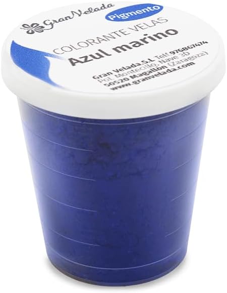 Navy Blue Candle Powder Pigment: High Yield Dye, Non Migrant or C...