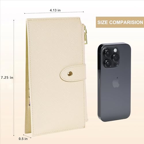 Image of Travelambo RFID Wallet Women Large Size Bifold Multi Card Wallet Case with Zipper Pocke Credit Card Holder for Women