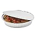 Juvale Round Aluminum Pans with Lids - Disposable Pie Pans for Baking & Roasting - Freezer Container for Easy Storage - Aluminum Pie Tins for High-Temp Baking & Serving - 9 in x 1.6 in Pack of 25