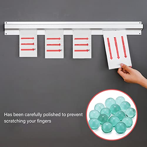 Porte-billets de cuisine en argent structure aluminium durable support de contrôle