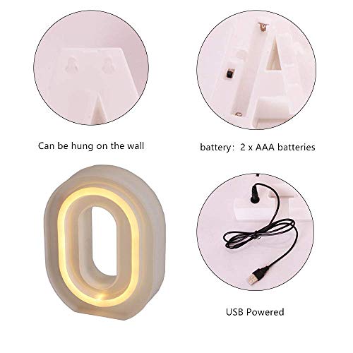 QiaoFei - Lettere Luminose con luci al Neon