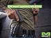 Meprolight Mepro FT Green Bullseye Front Sight - Fiber-Optic Day/Night Sight, Tritium Powered Pistol Optic, No Battery Required, Fits Most Holsters, SIG P365