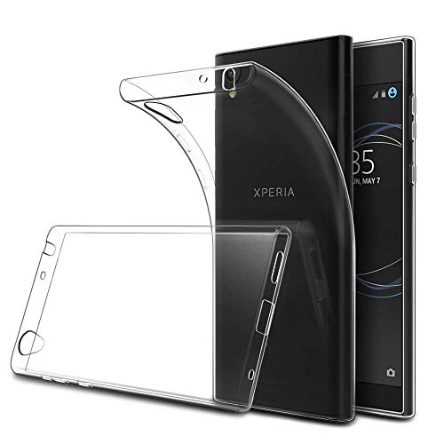 Cristal Clair Housse Etui pour Sony Xperia L1, Silicone Ultra Mince TPU Gel Souple Cover de Protection Bumper Case pour Sony Xperia L1 (5,5 Pouces) Cover