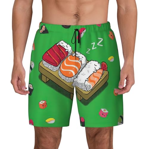 Maillot de bain sushi homme anti-irritation grâce à la doublure de compression