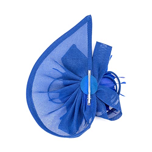 Image of DRESHOW Women Fascinator Hats Tea Party Hat Vintage Pillbox Hat Headband for Cocktail
