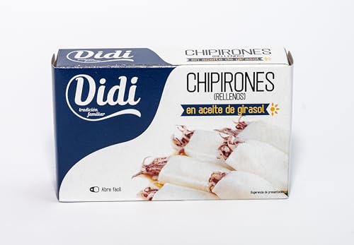 DIDI CHIPIRONES RELLENO EN ACEITE DE GIRASOL 115GR