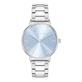 Tamaris Damen analog Quarz Uhr mit Edelstahl Armband TT-0116-MQ
