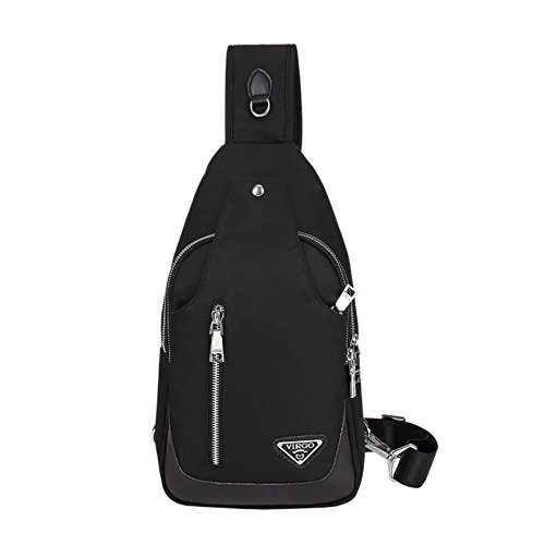 Bumbag sac de coffre pour hommes en tissu d’Oxford casual sport