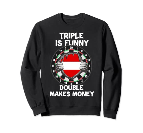 Österreich Flagge Darts Spieler Trikot Dart Sweatshirt Österreich Flagge Darts Spieler Trikot Dart Sweatshirt