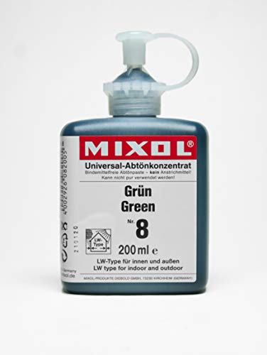 Preisvergleich Produktbild 200ml MIXOL Universal-Abtönkonzentrat # 8 Grün