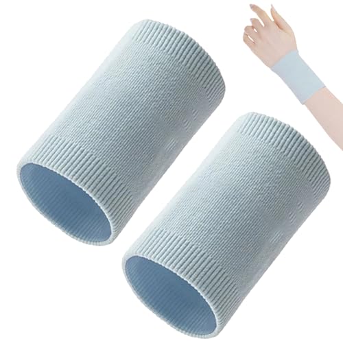 Attelle de poignet – tricotée, 2,95 x 3,94 pouces, manchon de compression du poignet, soutien | Protège-poignets à ajustement flexible, protection des mains pour la salle de sport, le sport, le bureau