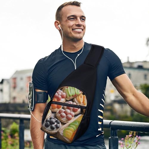 Bolso cruzado tipo sling para viaje y deporte miniatura 3