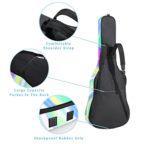 Housse de protection épaisse en éponge imperméable pour guitare acoustique, électrique, basse, guitare classique… - Les Beatles, Paul McCartney, John Lennon, RIngo Starr, George Harrison Housse de protection épaisse en éponge imperméable pour guitare acoustique, électrique, basse, guitare classique… – Image 4