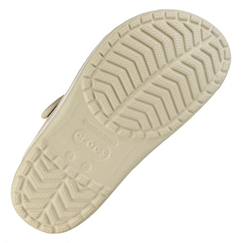 CROCS Crocband - Stucco/Melon - M8W10 , X11016-1AS-M8W10, Unisex Adult , Stucco/Melon , M8W10
