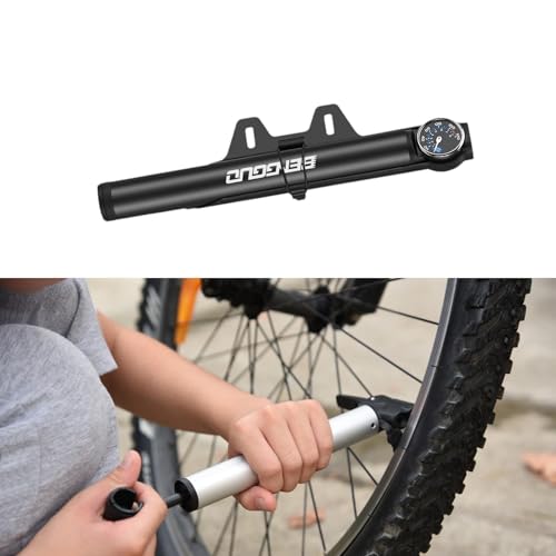 SM SunniMix Bomba de pneu de bicicleta elétrica Bomba de bicicleta Prática 120 PSI Bomba de ar portá