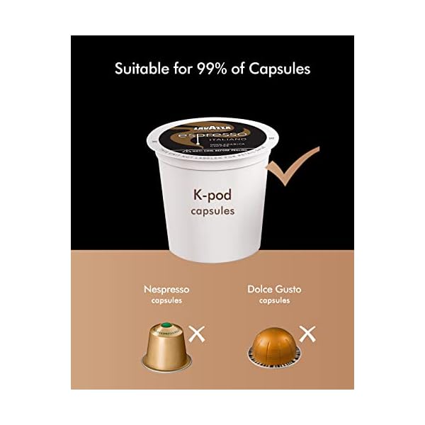 SIFENE Single Serve Coffee Machine, 3 in 1 Pod Coffee Maker For Single