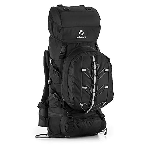 Yukatana Almer Mochila de Trekking 80 Volumen: Cubierta Lluvia integrada  Cintas y Accesorios