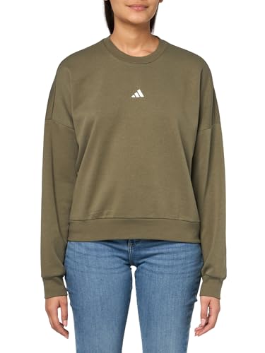 adidas Women’s Essentials Small Logo Feel Cozy Sweatshirt - Image 3