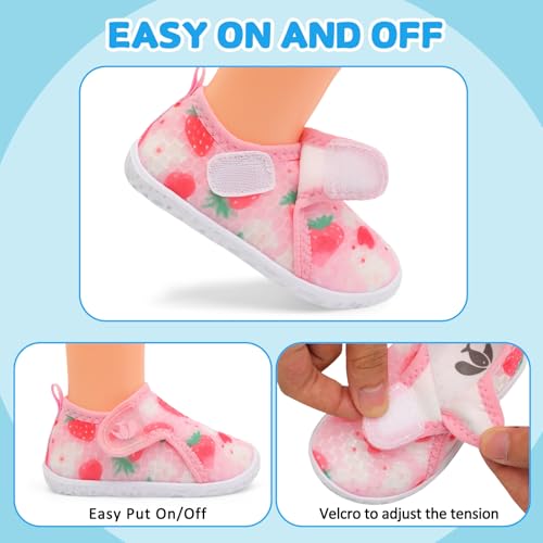 Image of FEETCITY Baby Boys Girls Water Sport Shoes Barefoot Kids Aqua Socks Quick-Dry Beach Swim Pool Shoes