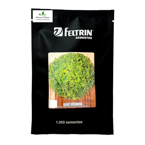 Alface Crespa Verde Veneranda - 1.000 Sementes