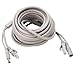 Zhangpu RJ45+DC Ethernet CCTV-Kabel 10 M 100 Mbit/s für IP-Kameras NVR-System Cat 5 Stromverlängerung Männlich Weiblich Schwarz (10M)