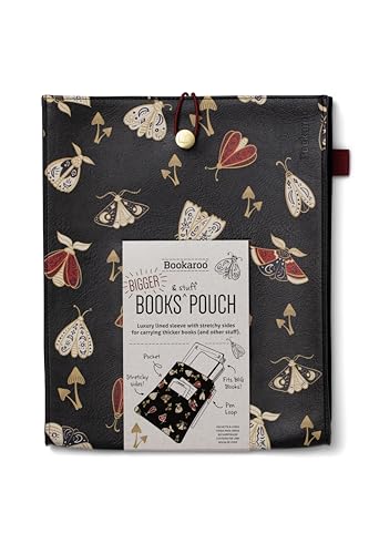 Image of IF Bookaroo Books & Stuff Pouch - Moths