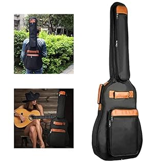 HQEKMS 41 Pouces étui de Guitare Classique Sac 10mm éponge épais Rembourrage Guitare Acoustique Sac à Dos avec 4 Poches… - Les Beatles, Paul McCartney, John Lennon, RIngo Starr, George Harrison HQEKMS 41 Pouces étui de Guitare Classique Sac 10mm éponge épais Rembourrage Guitare Acoustique Sac à Dos avec 4 Poches… – Image 4