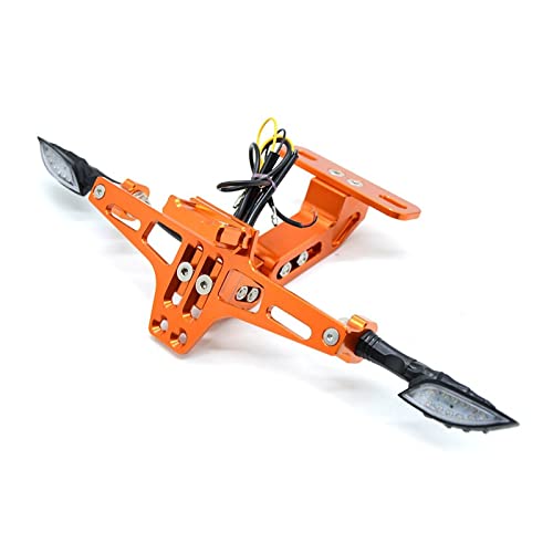 Support de plaque d'immatriculation moto en aluminium réglable anti-vibration Ducati 996