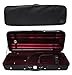 Vetimobato Adjustable 15-16.5 inch Viola Case 16 inch Hard Viola Box Composite with Neck Straps & Music sheet Bag & 4 Bow Holders (Red Velvet Lining)